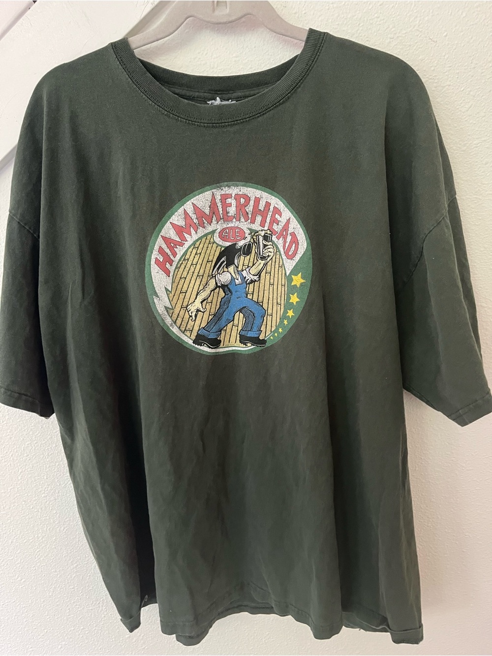 Hammerhead Graphic Short Sleeve Tee - Dark Green